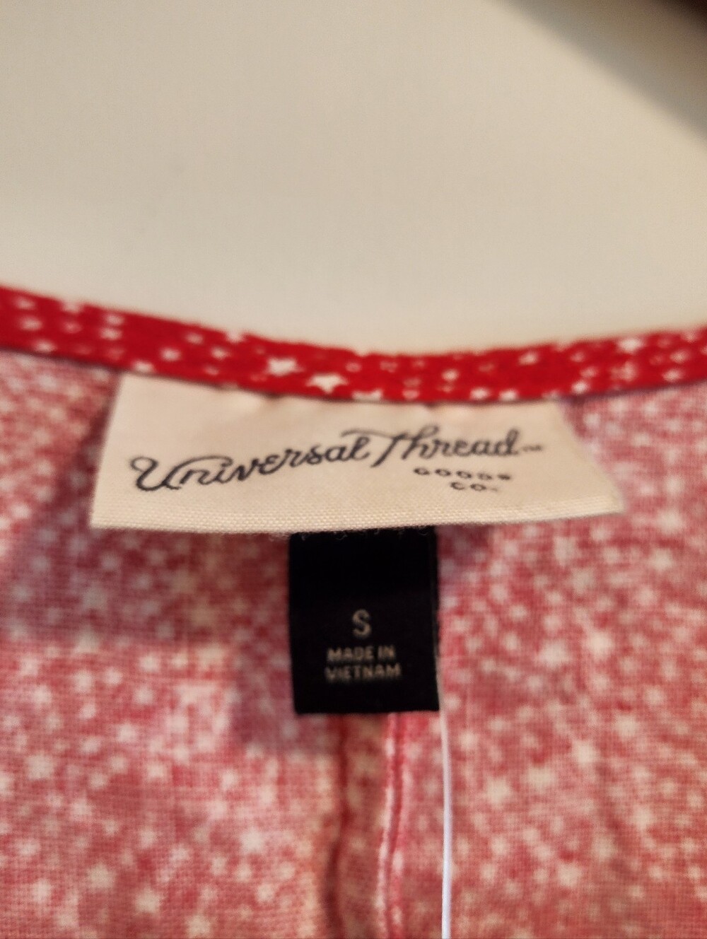Universal Thread Linen Blend Button Up Shortsleeve Mini Dress - Picture 5 of 6